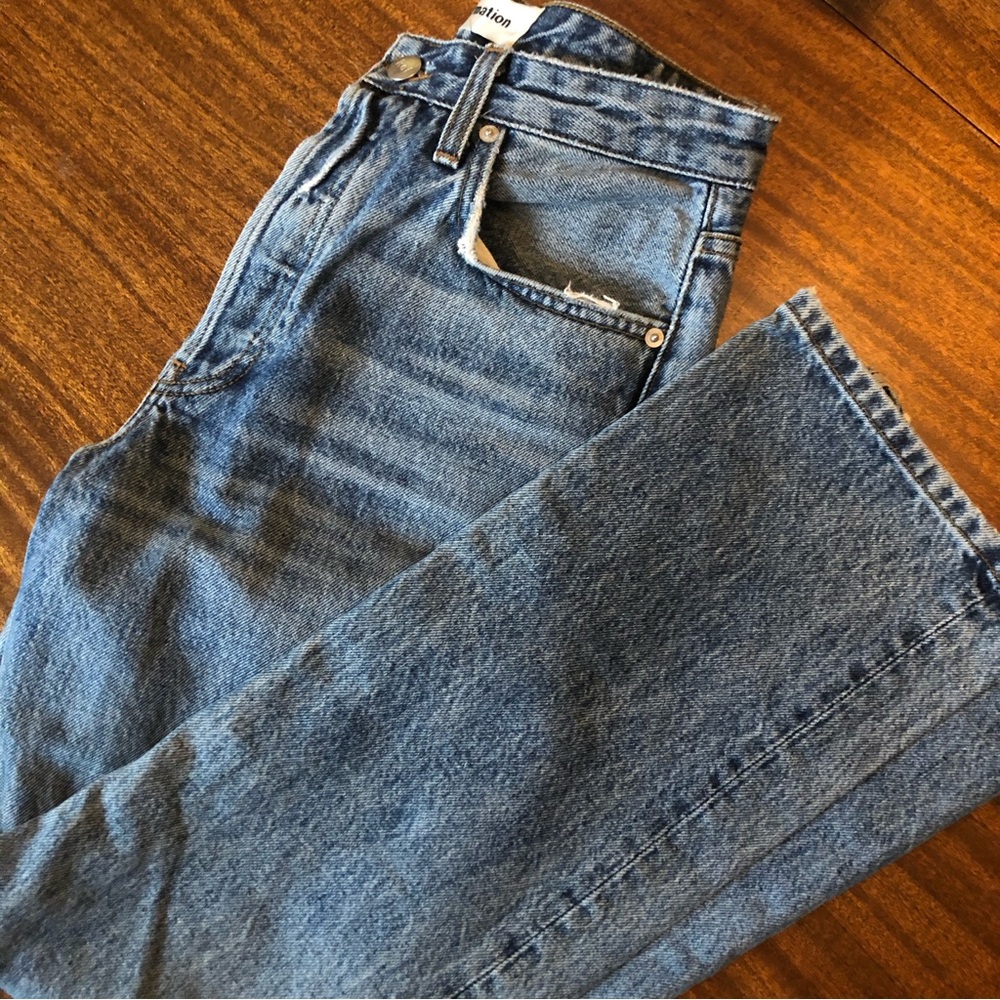 Reformation straight leg jeans size 27 - Picture 3 of 9